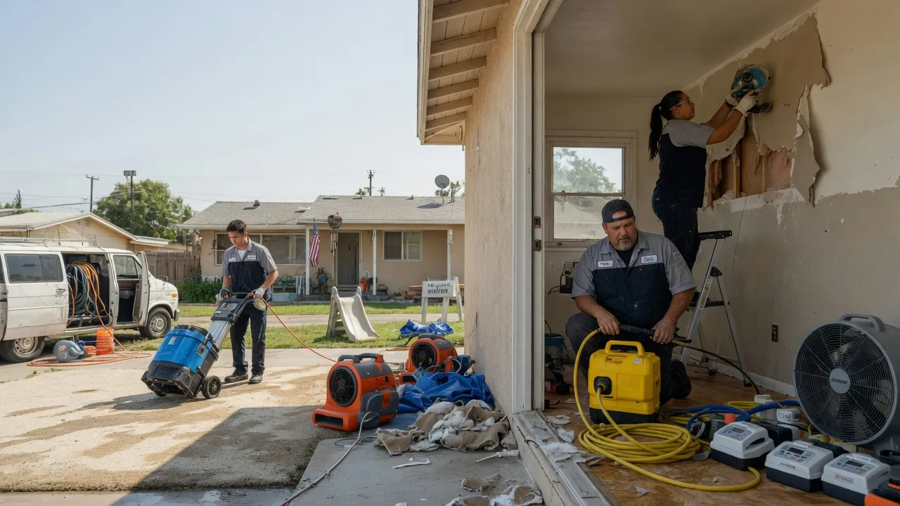 Water Damage Restoration in Chataignier, LA near me